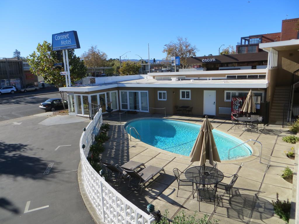 Coronet Motel Palo Alto Exterior photo
